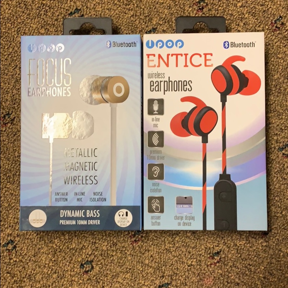 Two for one sale! Wireless Bluetooth headphones